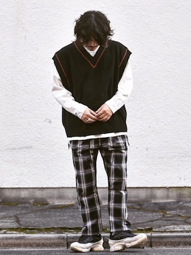 Decoさん（メンズ・170cm）の春コーディネート