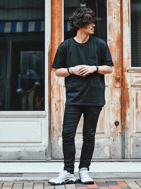 「Starting Over（スターティングオーバー）のアイテム（Tシャツ/カットソー）」を使った、Decoさん（メンズ・170cm）の夏コーディネート