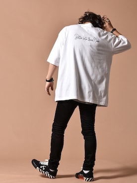 「SAGLiFE（サグライフ）のアイテム」を使った、Decoさん（メンズ・170cm）の夏コーディネート