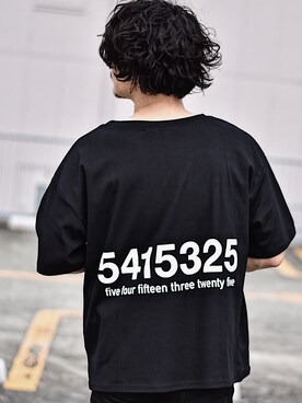 Decoさんの「WEARISTA Deco × INTER FACTORY　ロゴプリントビッグTシャツ」を使ったコーディネート