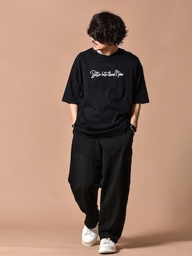 「SAGLiFE（サグライフ）のアイテム」を使った、Decoさん（メンズ・170cm）の夏コーディネート