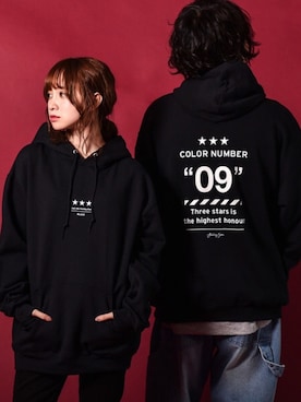 「Starting Over（スターティングオーバー）のアイテム（パーカー）」を使った、Decoさん（メンズ・170cm）の秋コーディネート