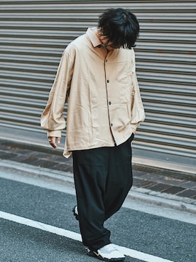 「masterkey（マスターキー）のアイテム」を使った、Decoさん（メンズ・170cm）の秋コーディネート