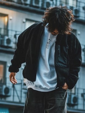 「Starting Over（スターティングオーバー）のアイテム（ジャケット/アウター）」を使った、Decoさん（メンズ・170cm）の秋コーディネート