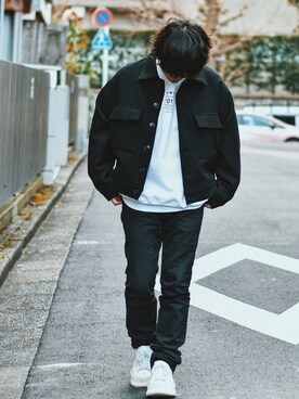 Decoさん（メンズ・170cm）の冬コーディネート