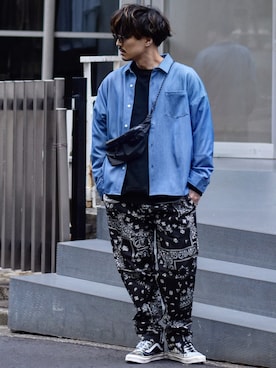 Decoさん（メンズ・170cm）の春コーディネート