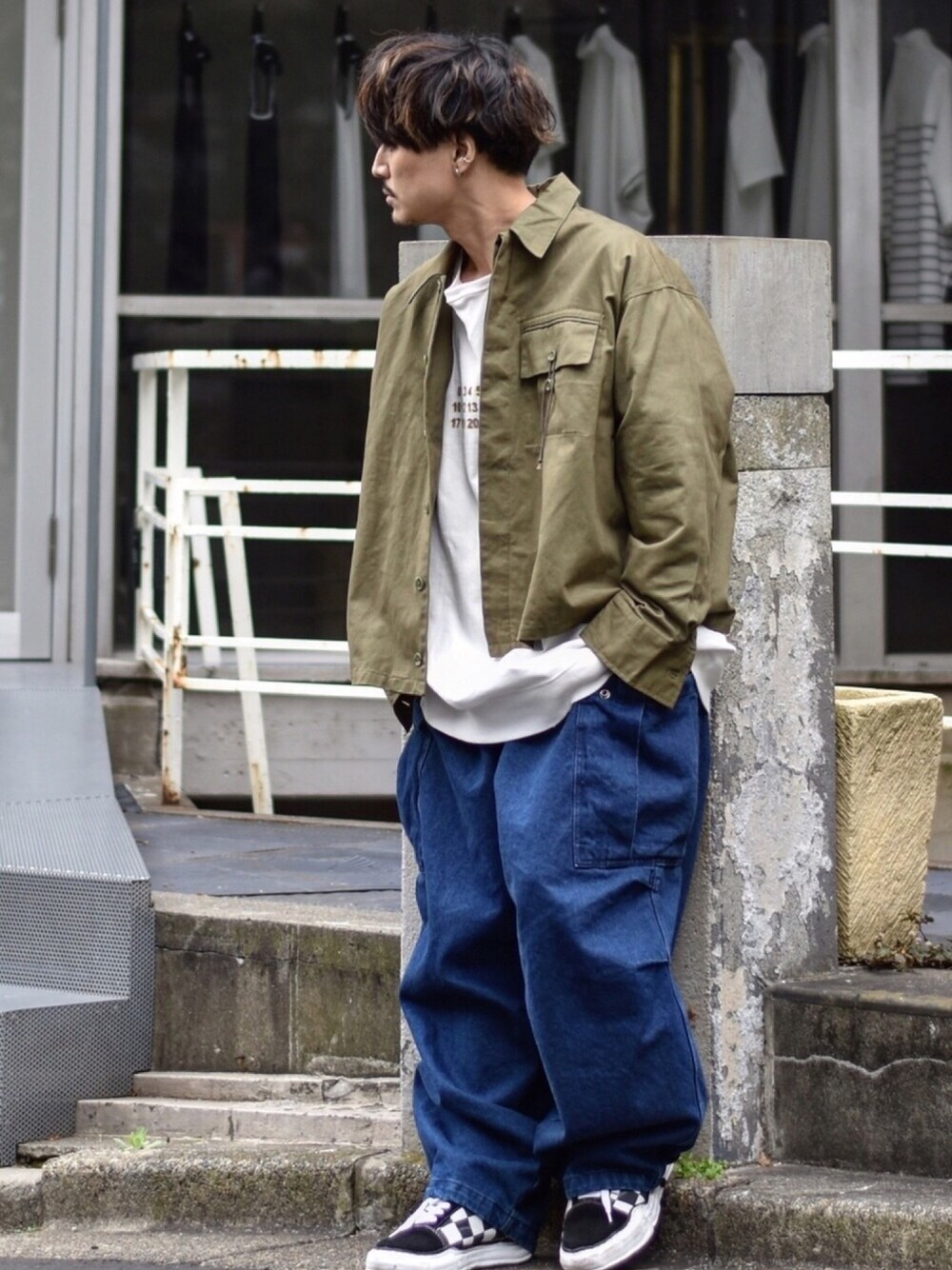 メンズ カバーオール アメカジ EIGHT-G（エイトジー） デニムジャケット メンズ アメカジ アウター