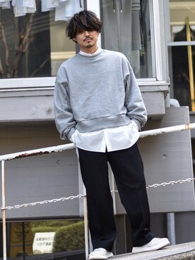 Decoさん（メンズ・170cm）の春コーディネート