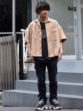 Decoさん（メンズ・170cm）の春コーディネート