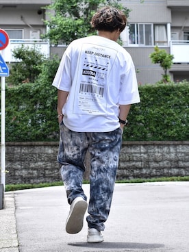 「Starting Over（スターティングオーバー）のアイテム（Tシャツ/カットソー）」を使った、Decoさん（メンズ・170cm）の夏コーディネート