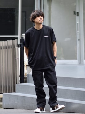 「FENDI（フェンディ）のアイテム」を使った、Decoさん（メンズ・170cm）の夏コーディネート