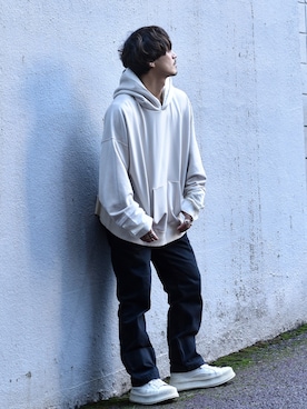 「ページュ」｜Decoさん（メンズ・170cm）の秋コーディネート
