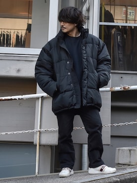 「PHILIPPE AUDIBERT（フィリップ オーディベール）のアイテム」を使った、Decoさん（メンズ・170cm）の冬コーディネート