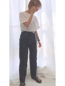 chiiさん（レディース・156cm）の夏コーディネート