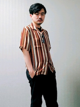 「ヒゲ」｜s11rikuさん（メンズ・178cm・20代）の春コーディネート