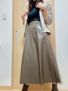 nana7（なな）さん（レディース・160cm）の春コーディネート