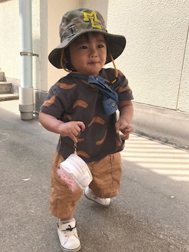 SO&KEIさん(キッズ・80cm)の春コーディネート