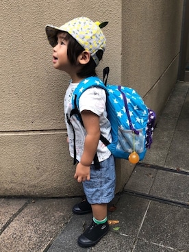 SO&KEIさん（キッズ・100cm）の秋コーディネート