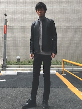 kznさん（メンズ・168cm）の春コーディネート