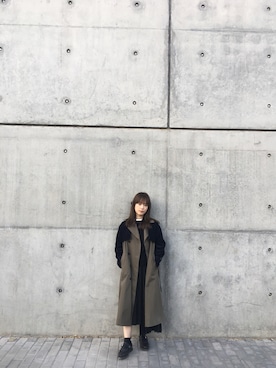 Ray BEAMS / アシンメトリー プリーツ スカートを使った人気