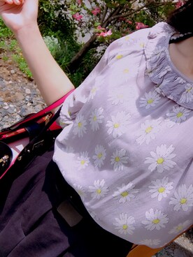 「kate spade new york kids（ケイトスペードニューヨーク）のアイテム（バッグ）」を使った、Renaさん（レディース・153cm）の春コーディネート