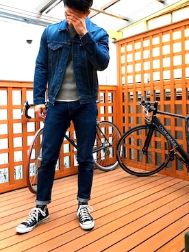 「ドラフトリーバイス」｜takaboooさん（メンズ・182cm）の冬コーディネート