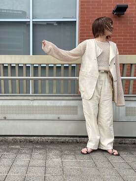「cepo（セポ）のアイテム（その他アウター）」を使った、yuukiさん（レディース・146cm）の春コーディネート