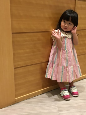 mami☆☆さん（キッズ・80cm）の夏コーディネート
