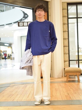 「FORK&SPOON」｜しおやんさん（メンズ・180cm）の冬コーディネート