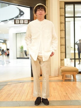 「FORK&SPOON」｜しおやんさん（メンズ・180cm）の冬コーディネート