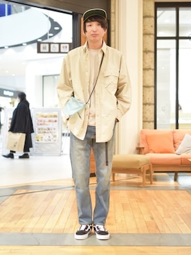 しおやんさん(メンズ・180cm)の春コーディネート