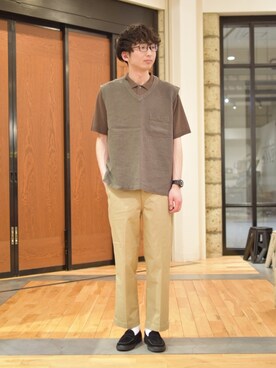 「URBANRESEARCHDOORS」｜しおやんさん（メンズ・180cm）の春コーディネート
