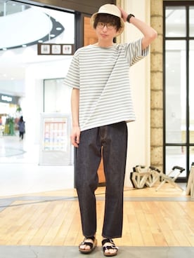 しおやんさん(メンズ・180cm)の春コーディネート