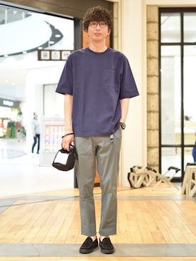 「BURLAP OUTFITTER（バーラップアウトフィッター）のアイテム」を使った、しおやんさん（メンズ・180cm）の春コーディネート