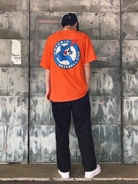 「NIKE（ナイキ）のナイキ エア フォース 1 LOW 07 メンズシューズ / NIKE AIR FORCE 1 '07 (AF1)（スニーカー）」を使った、しおやんさん（メンズ・180cm）の春コーディネート