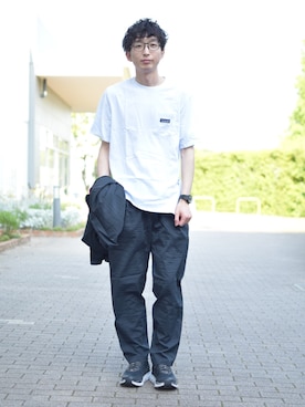 しおやんさん（メンズ・180cm）の夏コーディネート