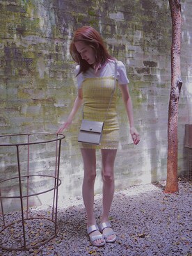 「summer」｜「アイテム（メッセンジャーバッグ）」を使った、你逃不掉哦さん（レディース・154cm）の春コーディネート