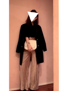 「Guess（ゲス）のアイテム（腕時計）」を使った、HarUさん（レディース・156cm）の秋コーディネート