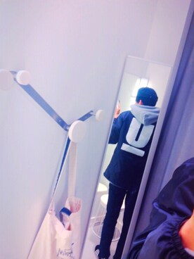 「ストリート系」｜「アイテム（カバーオール）」を使った、OYUさん（メンズ・178cm）の秋コーディネート