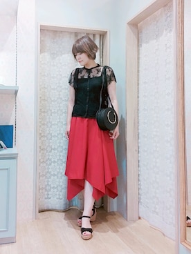 Kuniさん(レディース・163cm)の春コーディネート