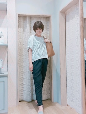 Kuniさん（レディース・163cm）の夏コーディネート