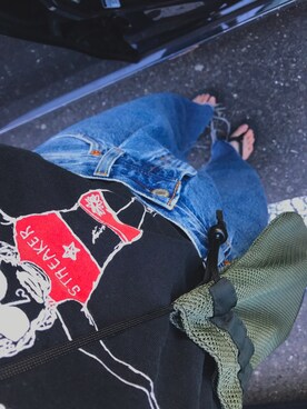 「FUNG（ファング）のアイテム（トップス）」を使った、xxxmanyxxxさん（レディース・153cm）の夏コーディネート