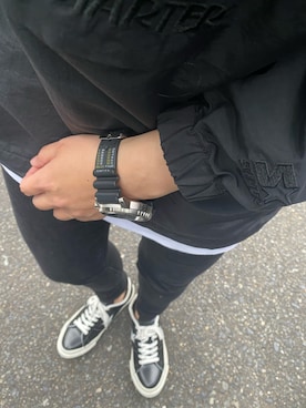 「STARTER BLACK LABEL(スターターブラックレーベル)のアイテム(ジャケット/アウター)」を使った、xxxmanyxxxさん(レディース・153cm)の春コーディネート