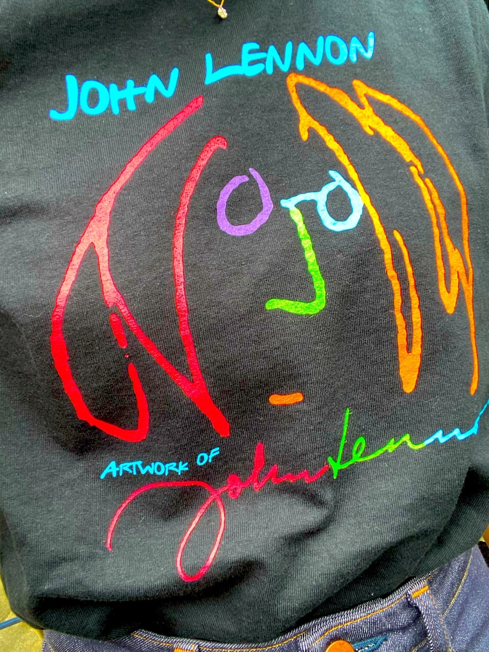 ROKU 6 ジョンレノン　Tシャツ　M 6（ロク）の「＜6(ROKU)＞JOHN LENNON GRAPHIC T-SHIRT/Tシャツ