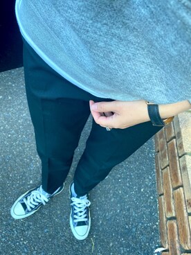 「AMERICANA（アメリカーナ）のアイテム（パーカー）」を使った、xxxmanyxxxさん（レディース・153cm）の秋コーディネート