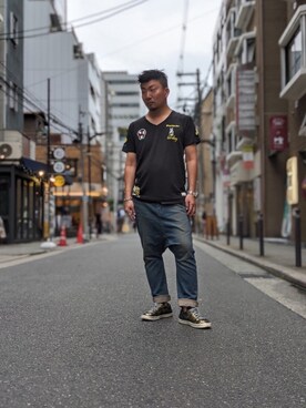 「birdog（バードック）のアイテム」を使った、shigeさん（メンズ・168cm）の夏コーディネート