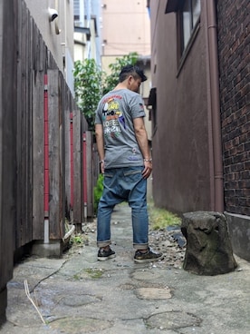 「birdog（バードック）のアイテム」を使った、shigeさん（メンズ・168cm）の夏コーディネート