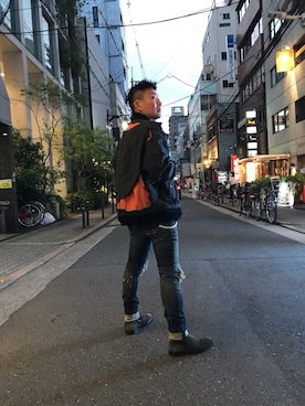 「MIHARAYASUHIRO（ミハラヤスヒロ）のアイテム（ジャケット/アウター）」を使った、shigeさん（メンズ・168cm）の夏コーディネート