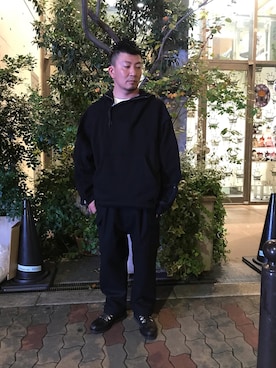 「ISAMU KATAYAMA BACKLASH（イサムカタヤマバックラッシュ）のアイテム（ブーツ）」を使った、shigeさん（メンズ・168cm）の秋コーディネート