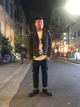「PASCAL MARIE DESMARAIS（パスカルマリエデマレ）のアイテム」を使った、shigeさん（メンズ・168cm）の秋コーディネート